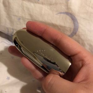 GUERLAIN Silver Shiny Compact Lipstick Case